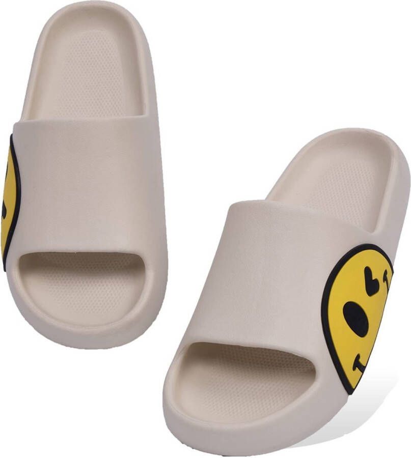 JAXY Smiley Slippers Slippers en Badslippers en Badslippers Kinderen Slippers en Slippers Kinderen Schoenen