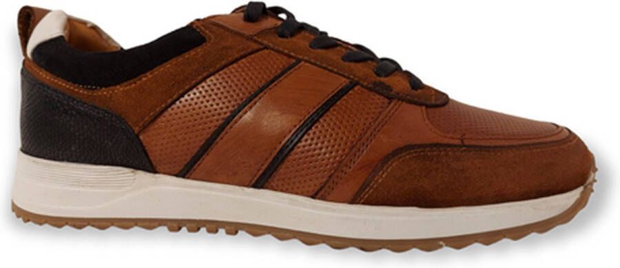 Jensen Jenszen Sneaker 2750-H Cognac Combi