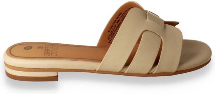 JL Lifestyle SJ LIFESTYLE SJ Dames Slipper Beige