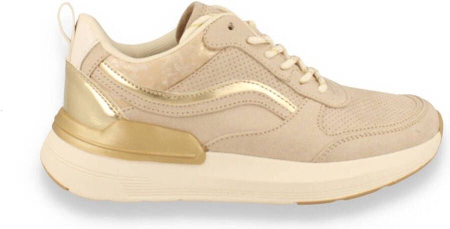 JL Lifestyle SJ LIFESTYLE SJ Dames Sneaker Beige Wit BEIGE - Foto 1