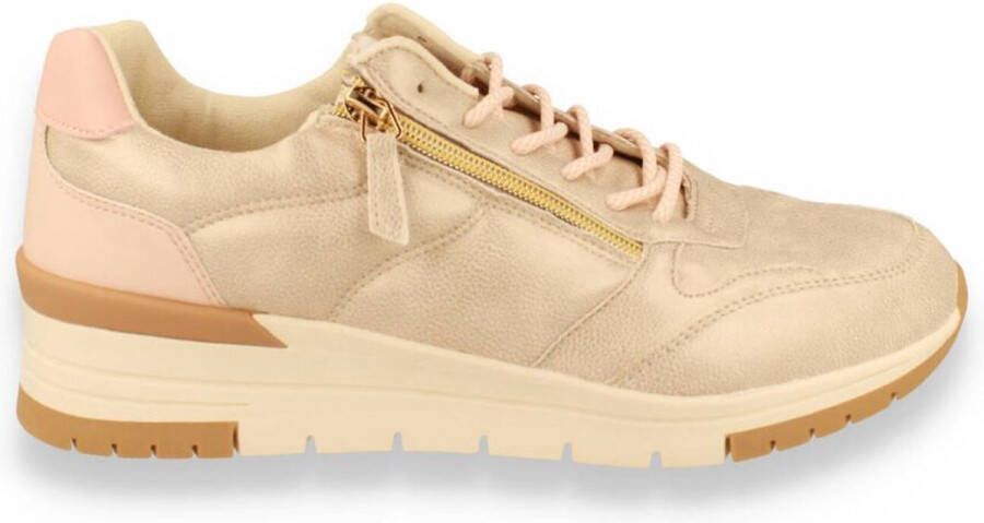 JL Lifestyle SJ LIFESTYLE SJ Dames Sneaker Platina GOUD