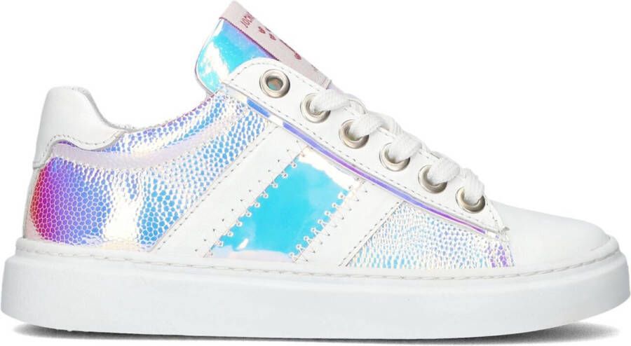 Jochie & Freaks Carlijn Lage sneakers Leren Sneaker Meisjes Multi