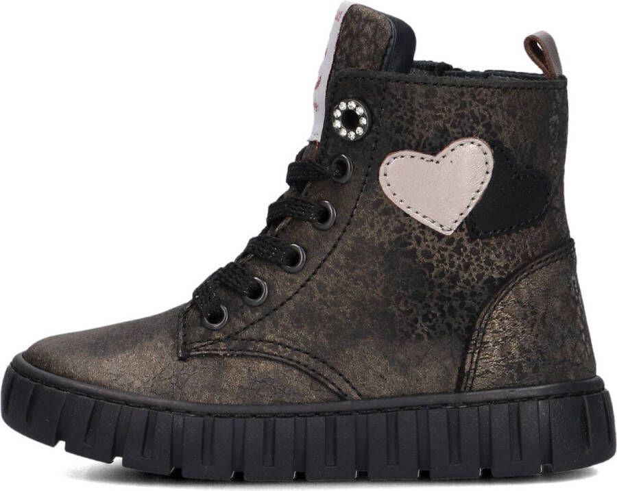 Jochie & Freaks Delia Boots Meisjes Zwart