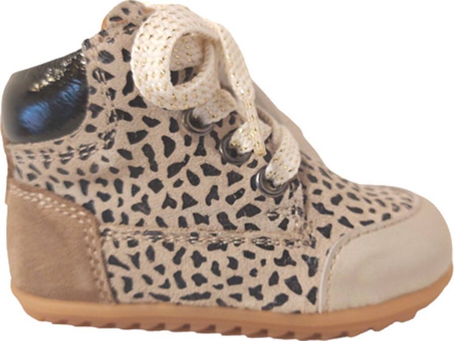 Jochie & Freaks Veterschoen Bobby JF-23020 Leopard Print