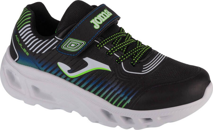 Joma Aquiles Jr 2401 JAQUIW2401V voor een jongen Zwart Sneakers Sportschoenen