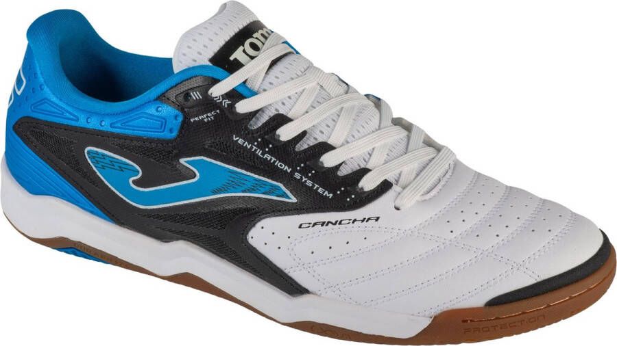 Joma Cancha 2402 IN CANW2402IN Mannen Wit Indoorschoenen