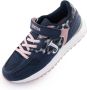 Joma Children's Shoes 1986 Jr 2333 Navy-Pink - Thumbnail 1