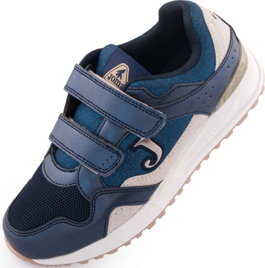 Joma 6100 Jr 2303 J6100S2303V voor Marineblauw Sneakers