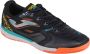 Joma Liga-5 2301 IN LIGW2301IN Mannen Zwart Indoorschoenen - Thumbnail 1