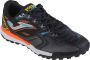 Joma Liga-5 2301 TF LIGW2301TF Mannen Zwart Voetbalschoenen - Thumbnail 3