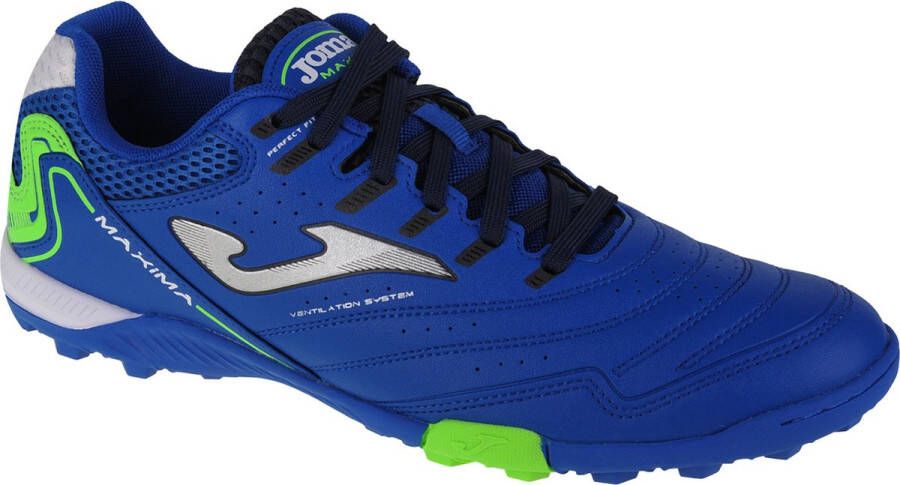 Joma Maxima 2304 TF MAXS2304TF Mannen Blauw Voetbalschoenen