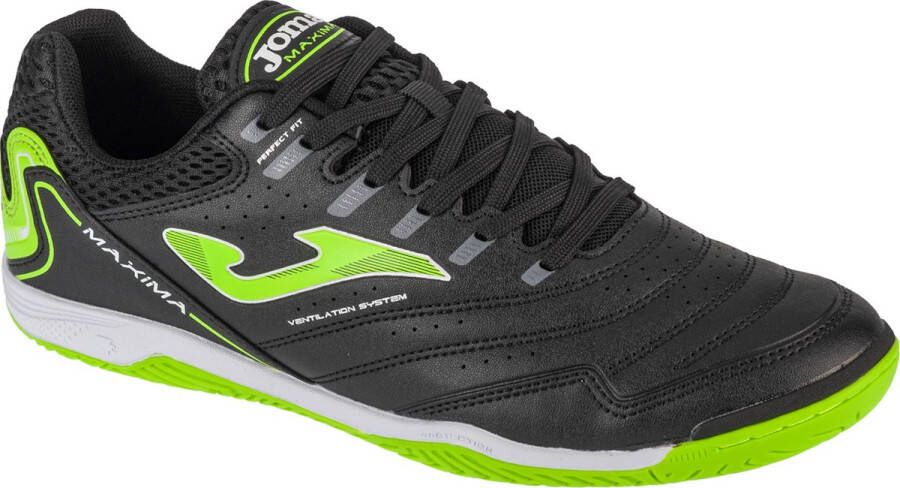 Joma Maxima 2401 IN MAXS2401IN Mannen Zwart Indoorschoenen