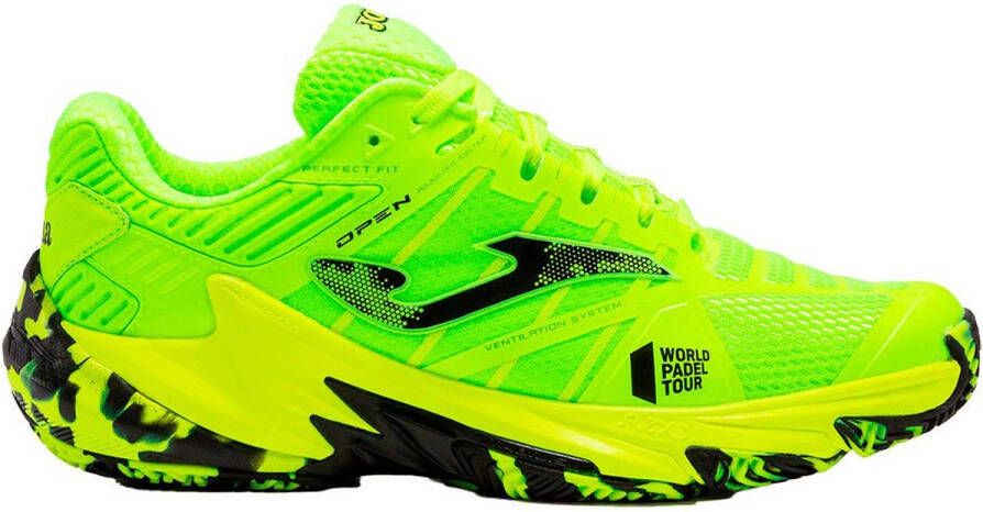 Joma Open Hardcourt Schoenen Geel 1 2 Man