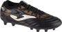 Joma Powerful 2401 FG POWW2401FG Mannen Zwart Voetbalschoenen - Thumbnail 1