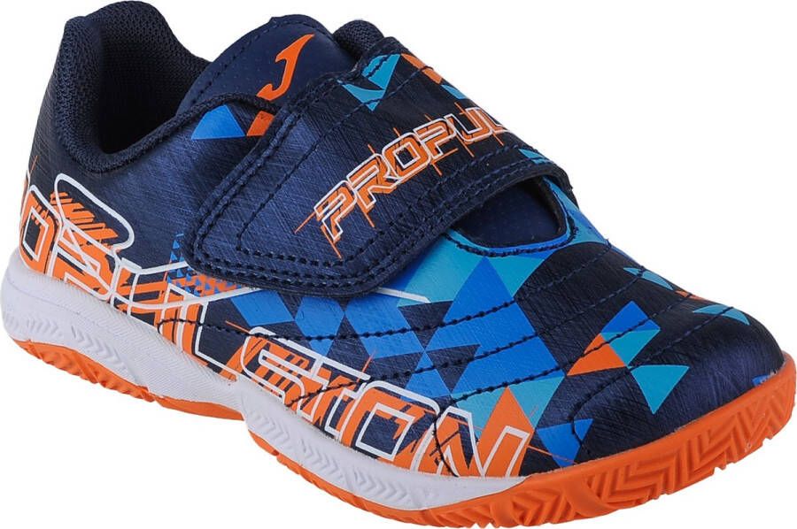 Joma Propulsion Jr 2303 IN PRJW2303INV voor een jongen Marineblauw Indoorschoenen