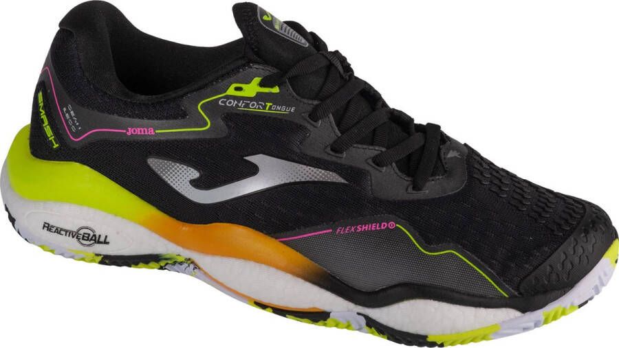 Joma Smash Men 2401 TSMAW2401C Mannen Zwart Tennisschoenen buty do padla