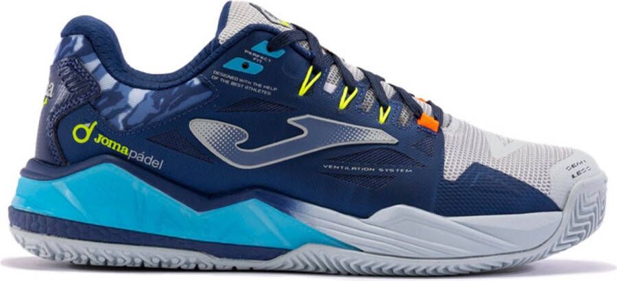 Joma Spin Om Hardcourt Schoenen Blauw 1 2 Man