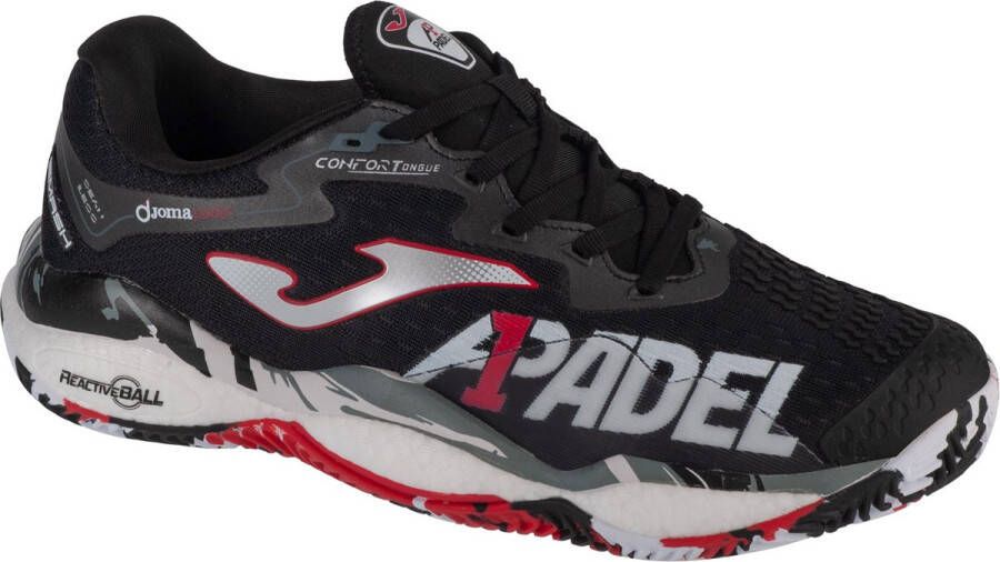 Joma Sport smash men padelschoen in de kleur zwart