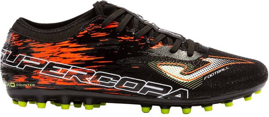 Joma Supercopa AG Voetbalschoenen Coral Black