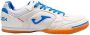 Joma Top Flex In Zaalvoetbal Schoenen Wit Blauw - Thumbnail 1