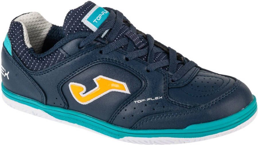 Joma Top Flex Jr 25 TPJS IN voor een Marineblauw Indoorschoenen