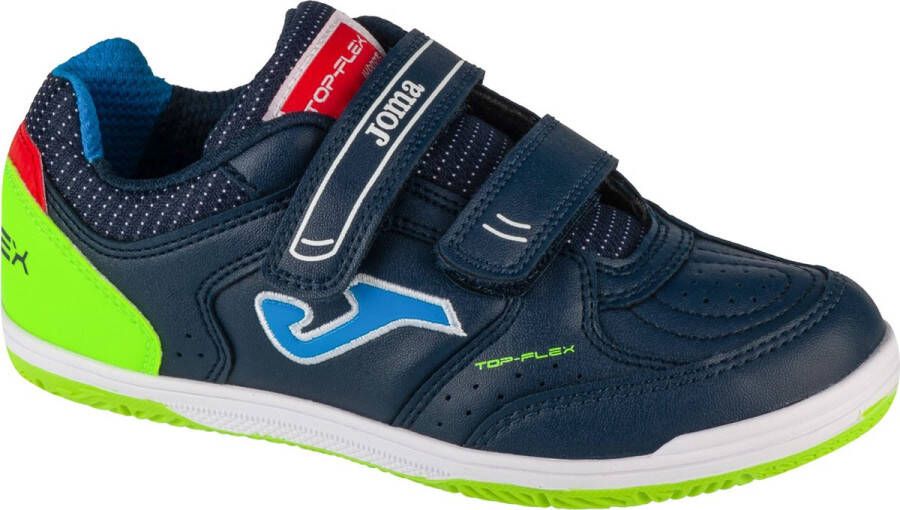 Joma Top Flex Jr 2533 IN TPJS2533INV voor een Marineblauw Indoorschoenen