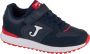 Joma Tornado Jr 2403 JTORNAW2403V voor een jongen Marineblauw Sneakers - Thumbnail 1