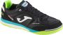 Joma Volwassenen Zaalvoetbalschoenen Sport Top Flex Rebound 2301 Zwart Uniseks - Thumbnail 1