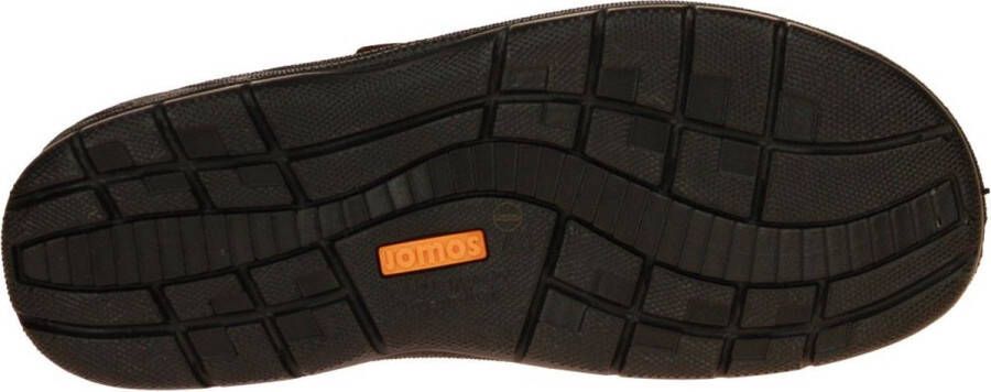 Jomos Slippers Mobila zomerschoen slippers klittenbandschoen met leren binnenzool