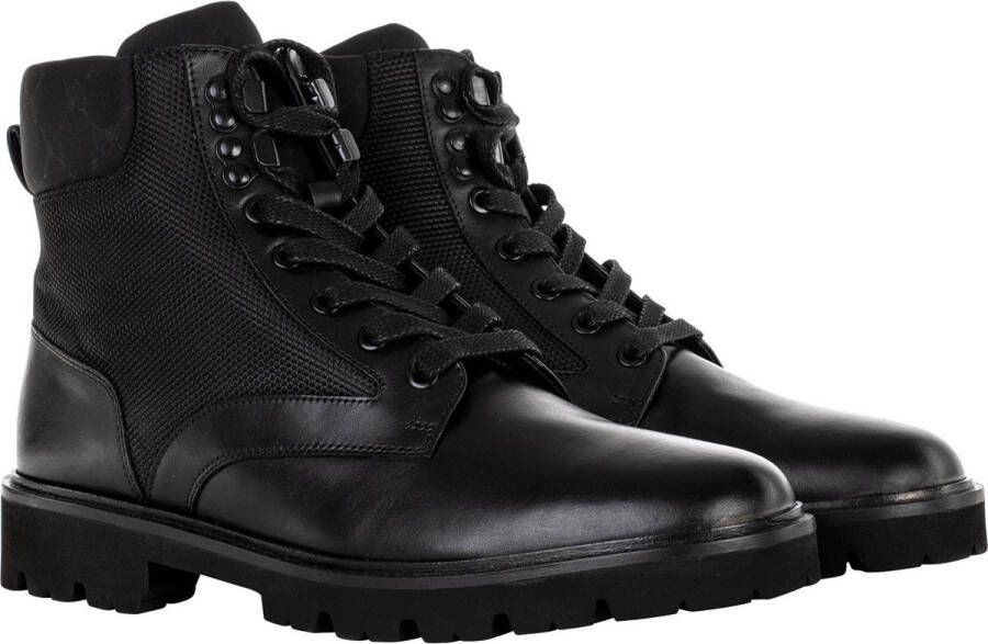 JOOP! SHOES Leren boots met treklus model 'tela stampa hector'