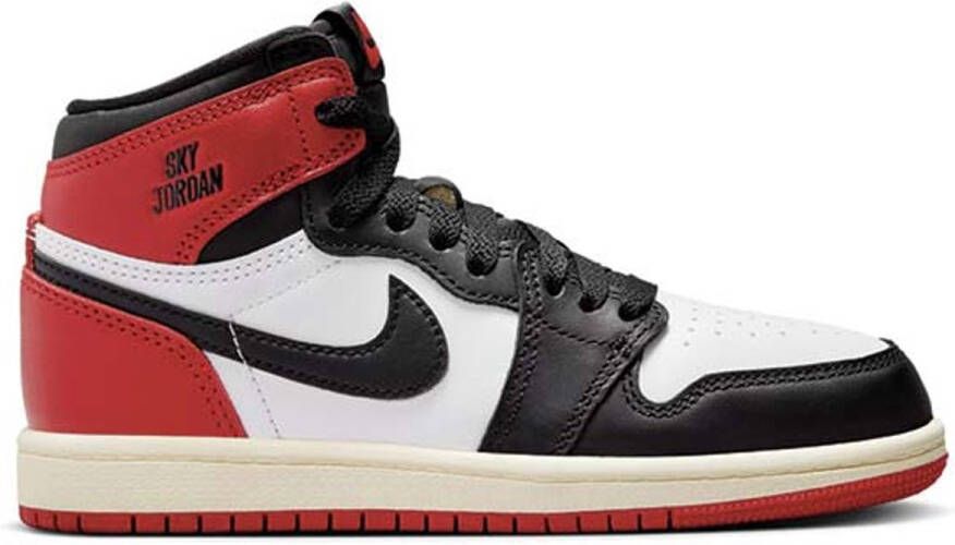 Jordan 1 Retro High OG Black Toe Reimagined (PS) Limited Edition Sneaker Doos zonder deksel