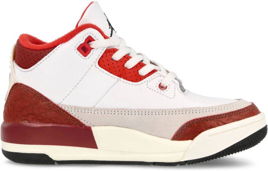 Jordan 3 Bruin Rood Doos zonder deksel