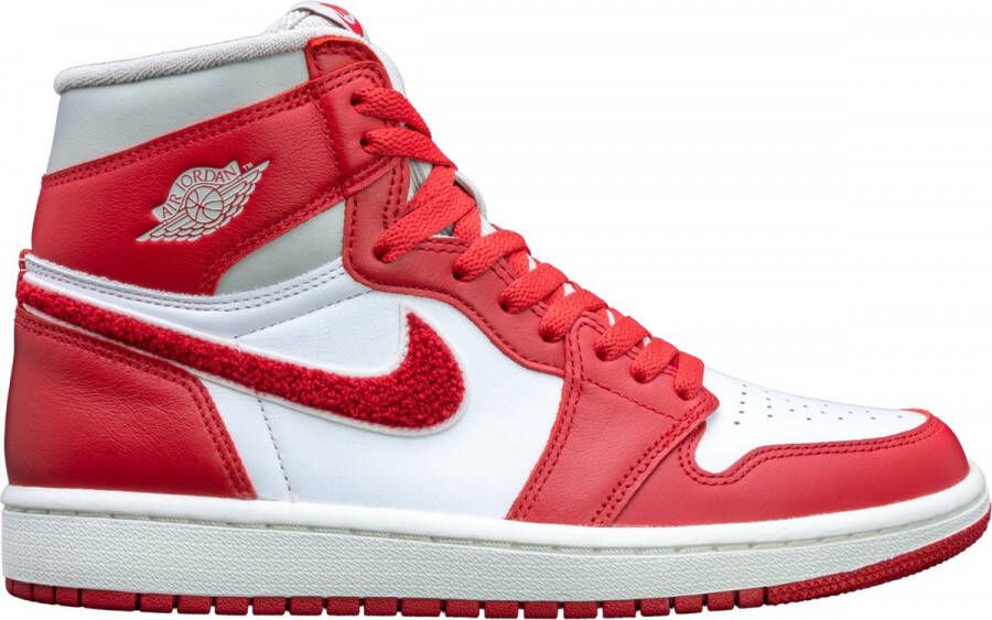 Jordan W Air 1 Retro Hi Og Lt Iron Ore Varsity Red Sail Schoenmaat 38 1 2 Sneakers DJ4891 061