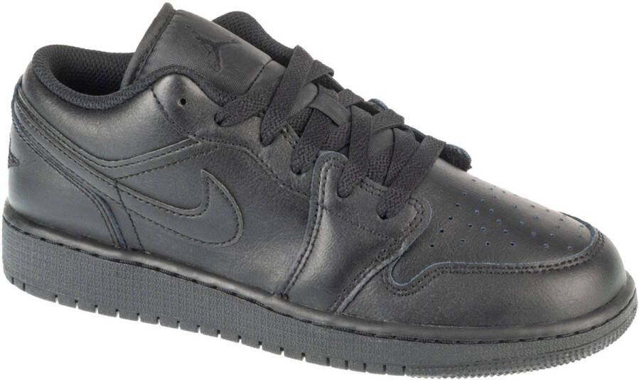 Jordan Air 1 Low (gs) Basketball Schoenen black black black maat: 39 beschikbare maaten:36.5 38.5 39 40