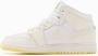 Jordan Air 1 Mid Junior Sail White Light Laser Orange Sail White Light Laser Orange - Thumbnail 5