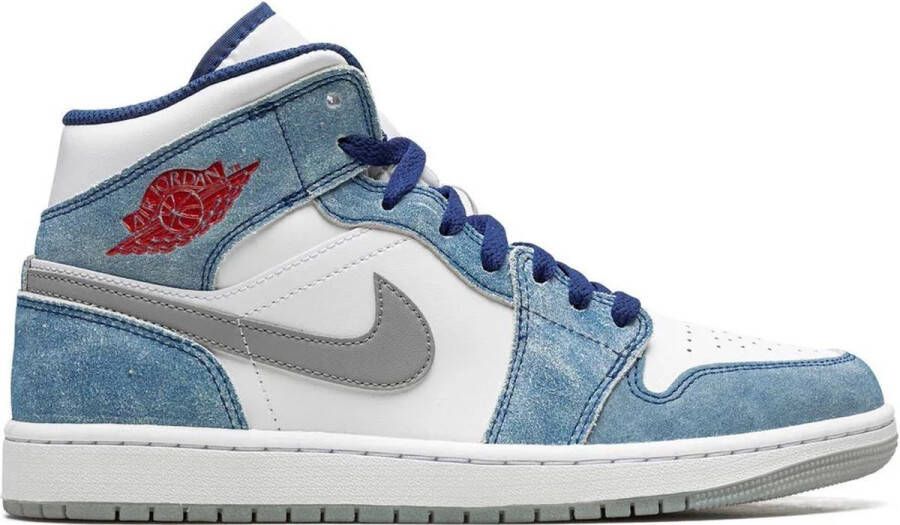 Nike Sneakers Air Jordan 1 Mid Special Edition French Blue