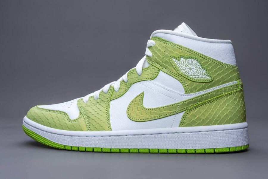 Jordan Air 1 Mid Green Python(W)DV2959