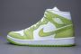 Nike Air Jordan 1 Mid Green Python (W) DV2959-113 GROEN Schoenen - Thumbnail 2