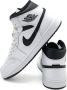 Jordan Air 1 Mid 1 Schoenen white black white black maat: 47 beschikbare maaten:41 42.5 43 44.5 45 46 47.5 40.5 45.5 47 - Thumbnail 6