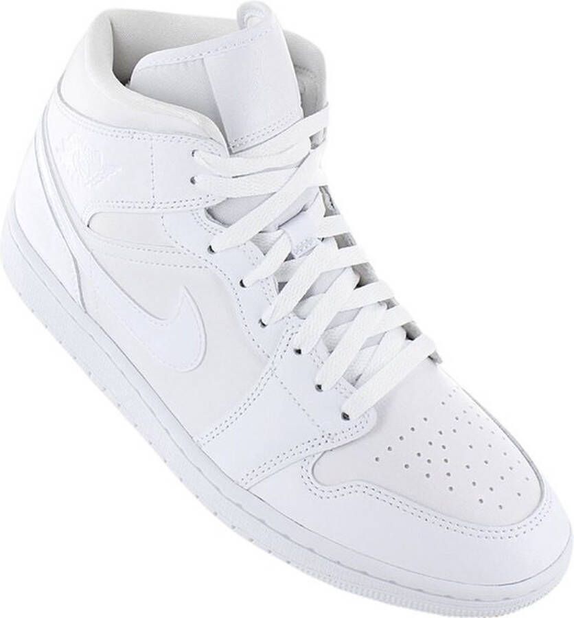 Jordan Wmns Air 1 Mid Basketball Schoenen white white white maat: 39 beschikbare maaten:36.5 37.5 38.5 39 40.5 41 42