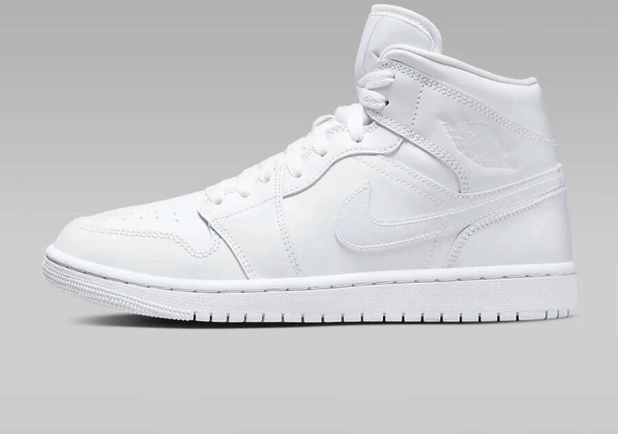 Jordan Wmns Air 1 Mid Basketball Schoenen white white white maat: 39 beschikbare maaten:36.5 37.5 38.5 39 40.5 41 42