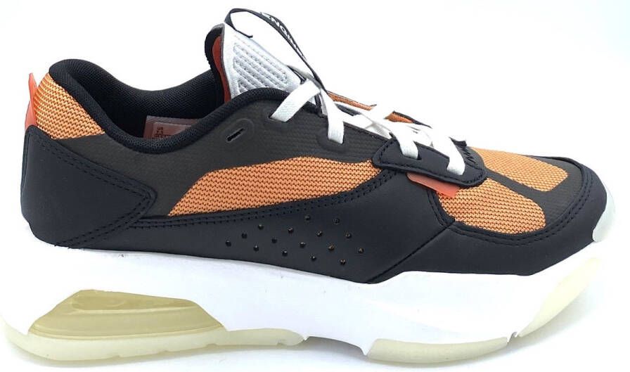 Jordan Air 200E Heren Sneakers Schoenen Zwart-Oranje D