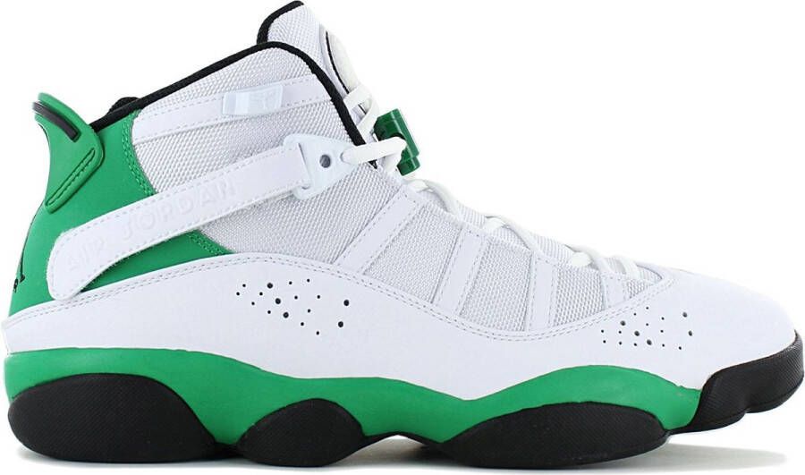 Jordan Air 6 Rings Lucky Green Heren Sneakers Basketbalschoenen Wit 322992