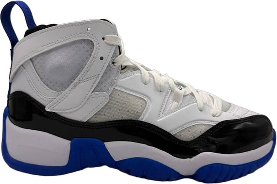 Jordan Jumpman Two Trey Basketbalschoenen- Kinderen Wit Blauw Zwart