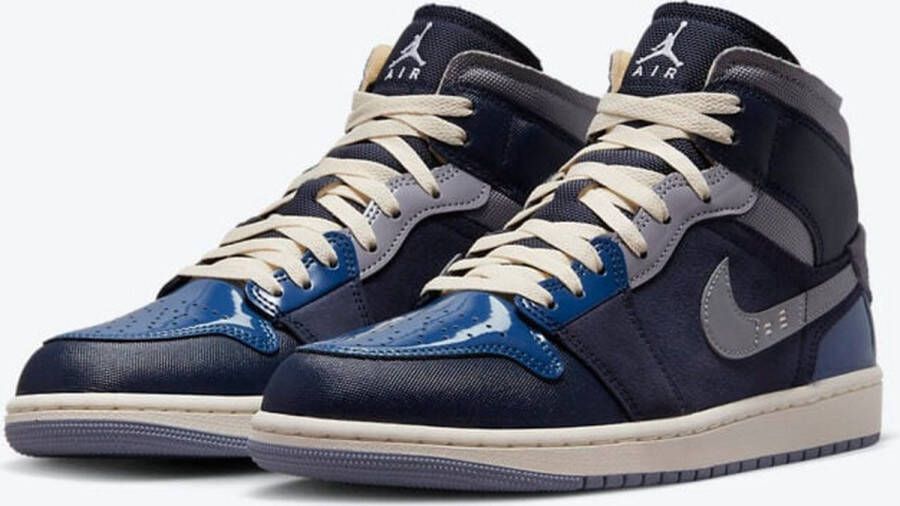 Jordan Air 1 Mid SE Craft Sneakers Schoenen Obsidian-Blue DR8868