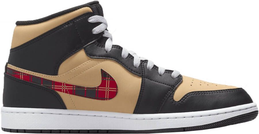 Nike Air Jordan 1 Mid 'Tartan Swoosh'- Sneakers