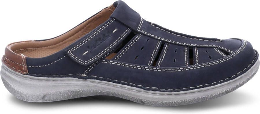 Josef Seibel Clogs ANVERS 76 zomerschoen slippers klittenbandschoen met klittenbandsluiting k-breedte