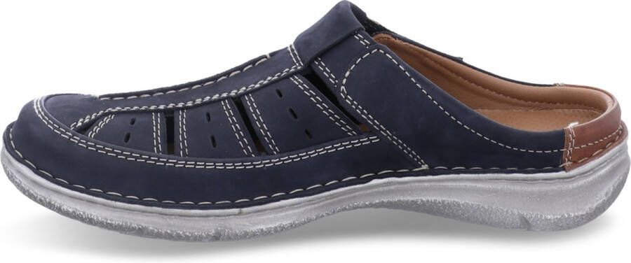 Josef Seibel Clogs ANVERS 76 zomerschoen slippers klittenbandschoen met klittenbandsluiting k-breedte