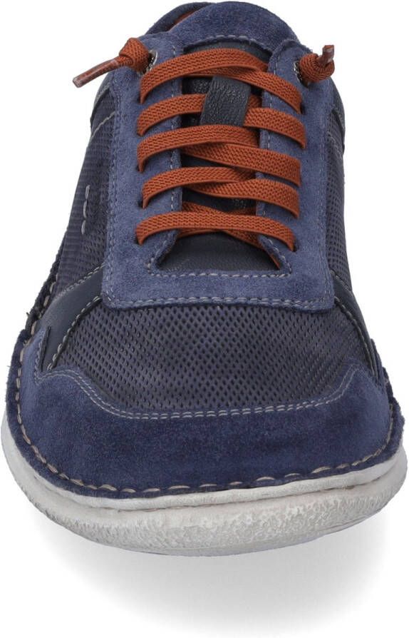 Josef Seibel Anvers 97 Blauwe Casual Schoenen Blue Heren