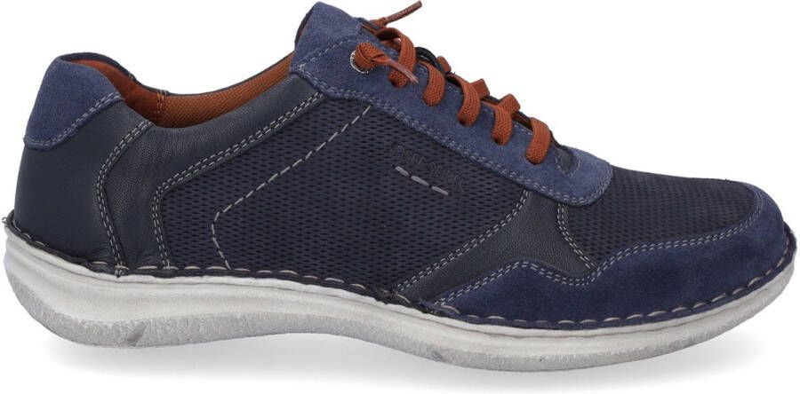 Josef Seibel Anvers 97 Blauwe Casual Schoenen Blue Heren